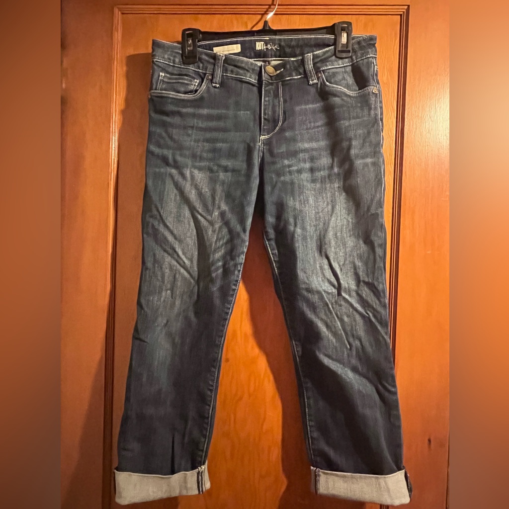 Kut Reese Ankle Straight Jeans
